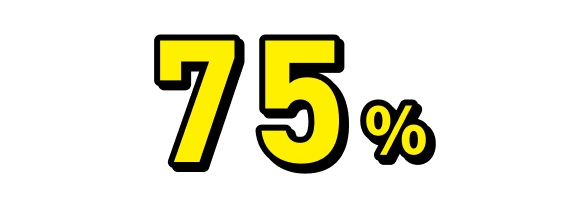 75%