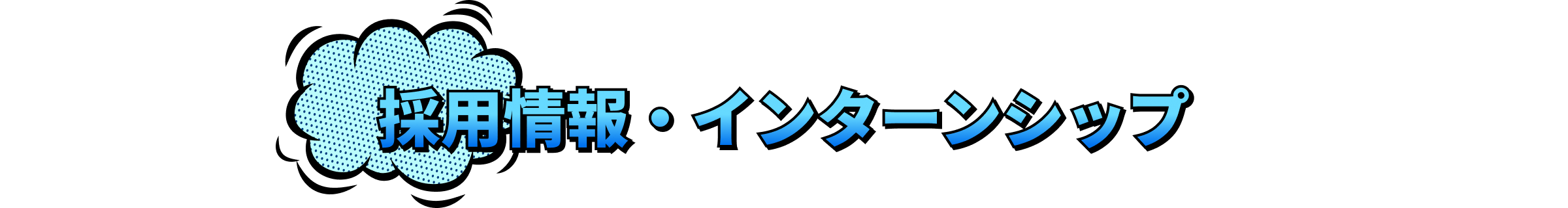 採用情報・インターンシップ